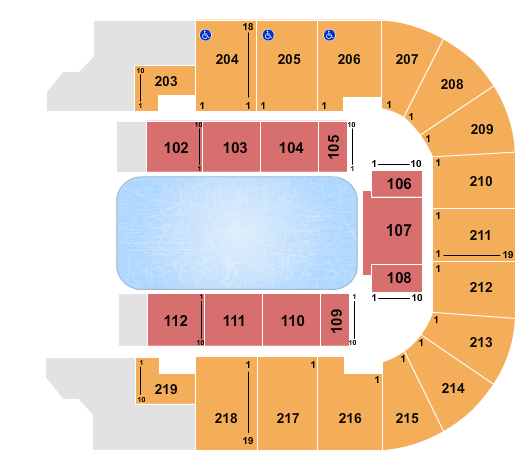 Cadence Bank Arena Disney On Ice Seating Chart